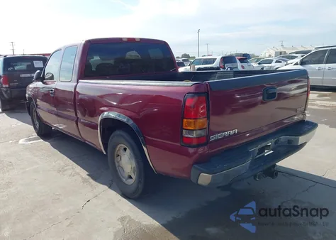 2004 GMC Sierra 1500 Sle из США, поврежденный, VIN 2GTEC19V741145208